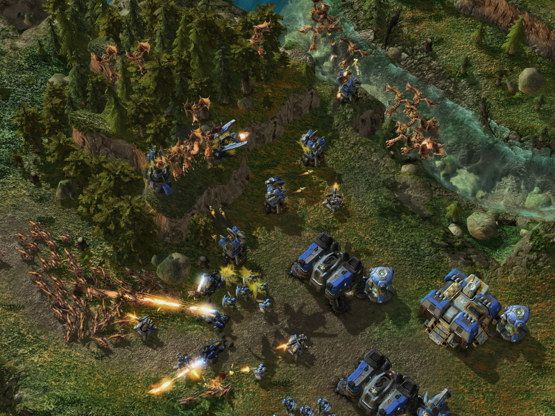 Illustration for article titled We Require More StarCraft II Screen Shots